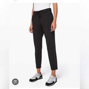 Women's Black Jogger Pants- Lululemon